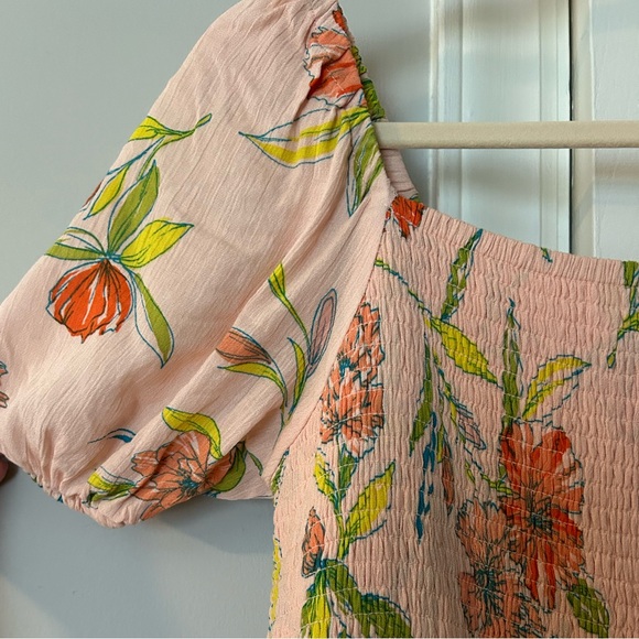 For the Republic Smocked Off-the-Shoulder Maxi Dress - Picture 4 of 4